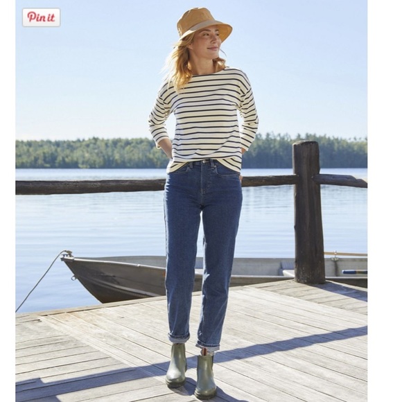 L.L. Bean Women's 207 Vintage Jeans, Boyfriend - Picture 4 of 12